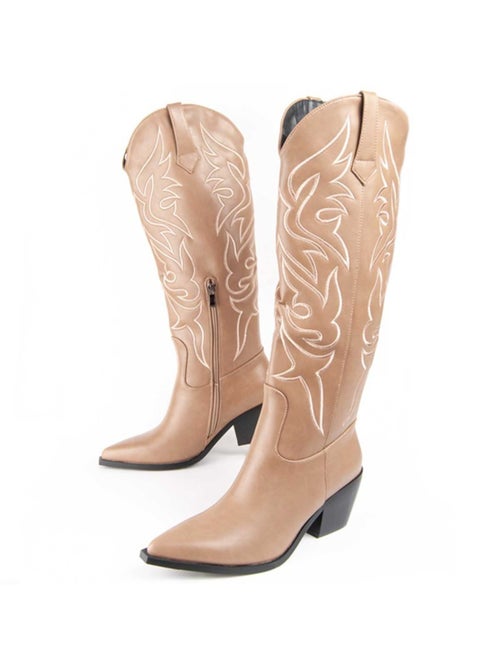 Bota Com Salto Material Sintético Montevita - Kiabi Bota Com Salto Material Sintético Montevita - Kiabi