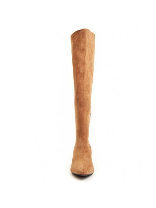 Bota Com Salto Material Sintético Montevita - Kiabi Bota Com Salto Material Sintético Montevita - Kiabi