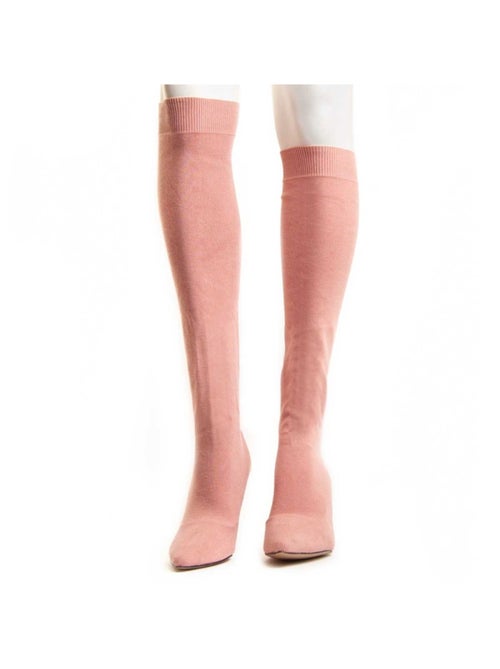 Bota Com Salto Material Sintético Montevita - Kiabi Bota Com Salto Material Sintético Montevita - Kiabi