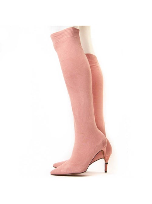 Bota Com Salto Material Sintético Montevita - Kiabi Bota Com Salto Material Sintético Montevita - Kiabi