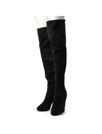 Bota Com Salto Tecido Montevita