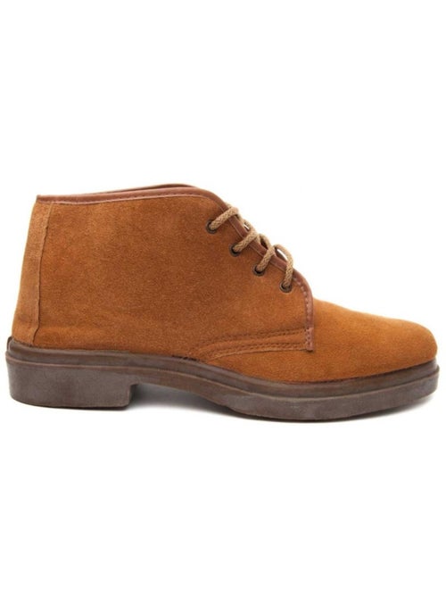 Bota couro natural montevita - Kiabi