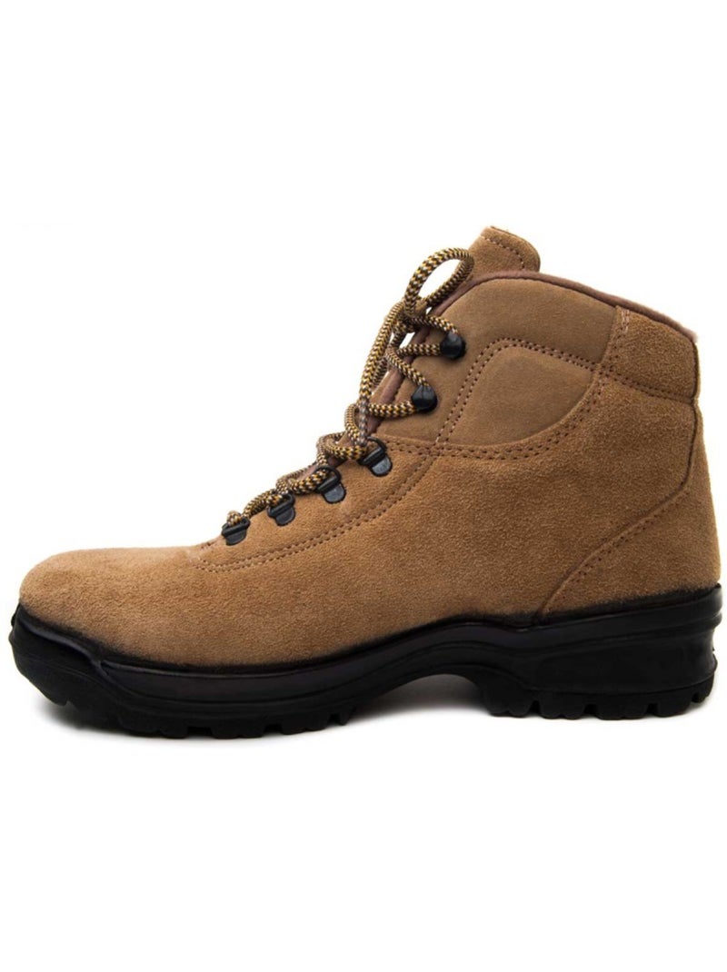 Bota Couro Natural Northome Bege - Kiabi