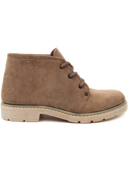 Bota Couro Natural Northome - Kiabi