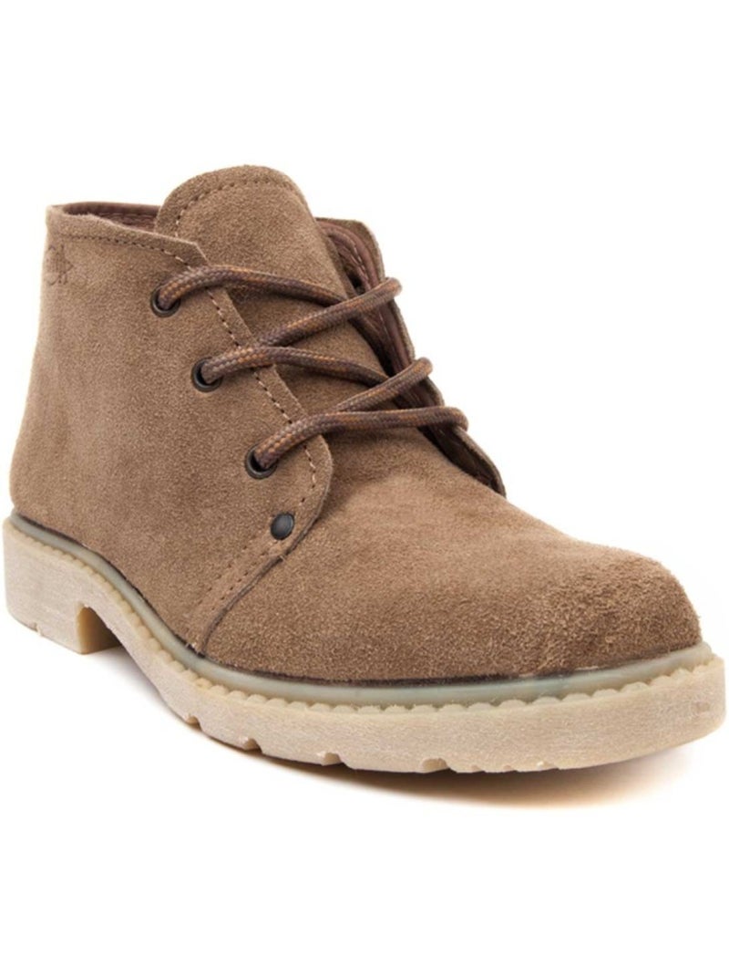 Bota Couro Natural Northome Castanho - Kiabi