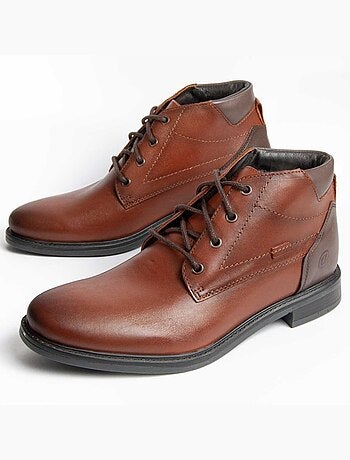 Bota Couro Natural Purapiel