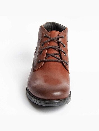 Bota Couro Natural Purapiel