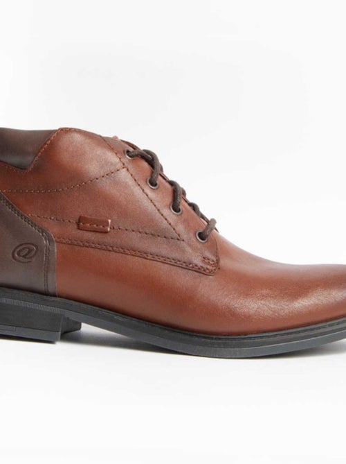 Bota Couro Natural Purapiel - Kiabi Bota Couro Natural Purapiel - Kiabi
