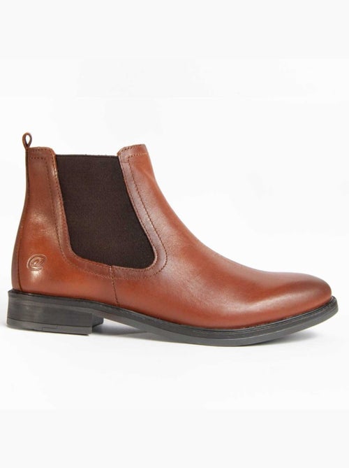 Bota Couro Natural Purapiel - Kiabi Bota Couro Natural Purapiel - Kiabi