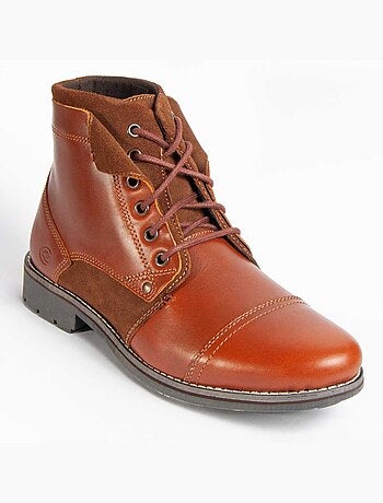 Bota Couro Natural Purapiel