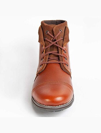 Bota Couro Natural Purapiel