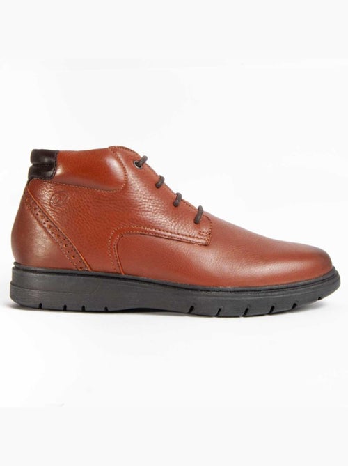 Bota Couro Natural Purapiel - Kiabi