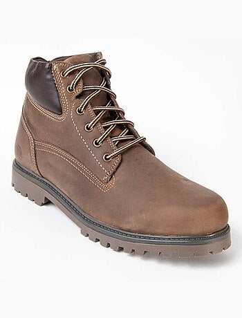 Bota Couro Natural Purapiel