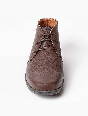 Bota Couro Natural Purapiel
