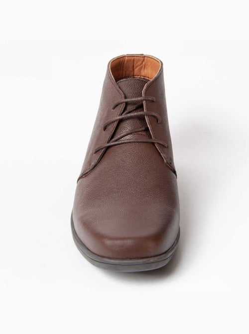 Bota Couro Natural Purapiel - Kiabi Bota Couro Natural Purapiel - Kiabi