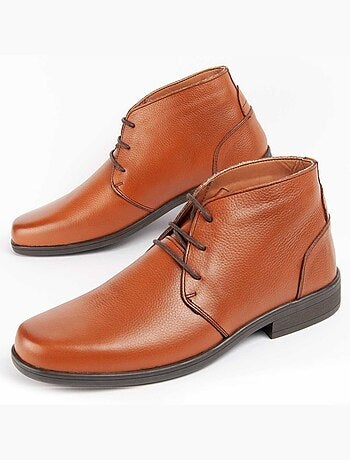 Bota Couro Natural Purapiel