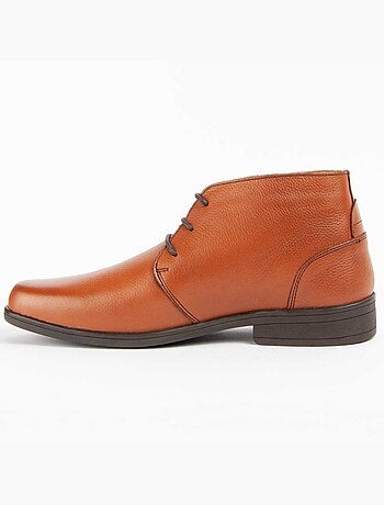 Bota Couro Natural Purapiel