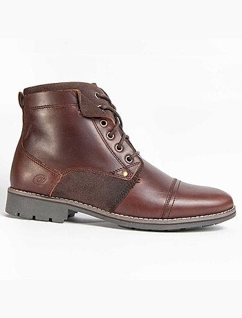 Bota Couro Natural Purapiel