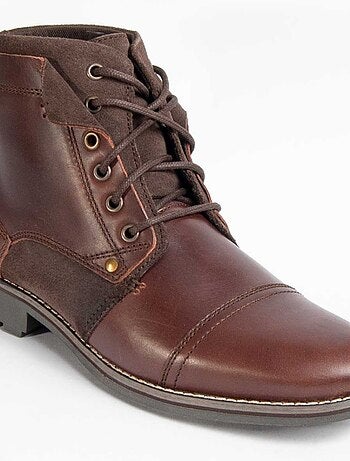 Bota Couro Natural Purapiel