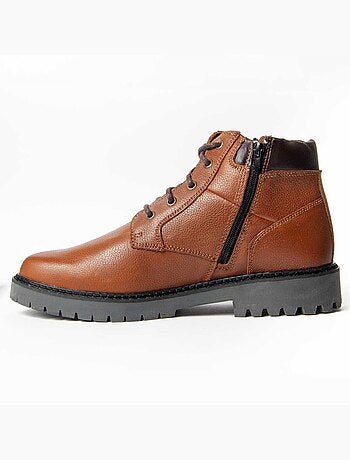 Bota Couro Natural Purapiel