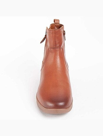 Bota Couro Natural Purapiel