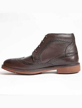 Bota Couro Natural Purapiel