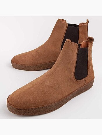 Bota Couro Natural Purapiel