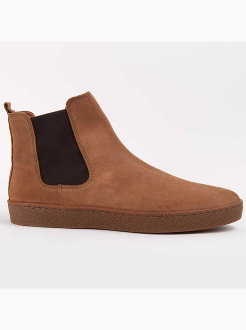 Bota Couro Natural Purapiel - Kiabi