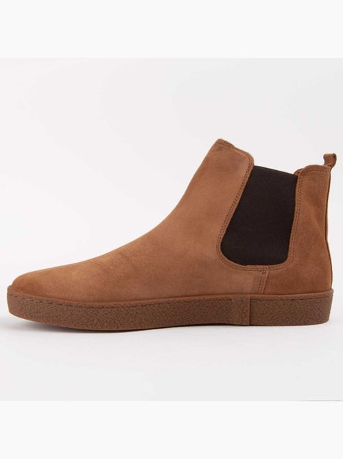 Bota Couro Natural Purapiel - Kiabi