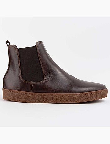 Bota Couro Natural Purapiel