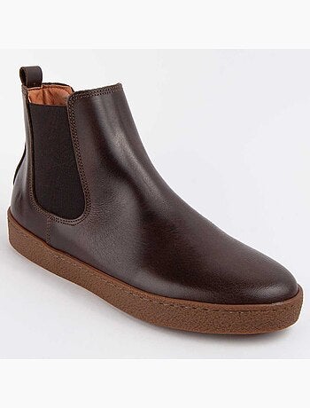 Bota Couro Natural Purapiel