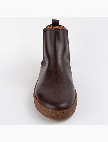 Bota Couro Natural Purapiel