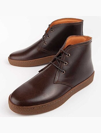 Bota Couro Natural Purapiel