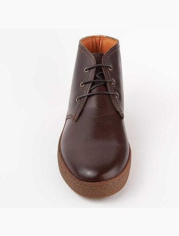 Bota Couro Natural Purapiel