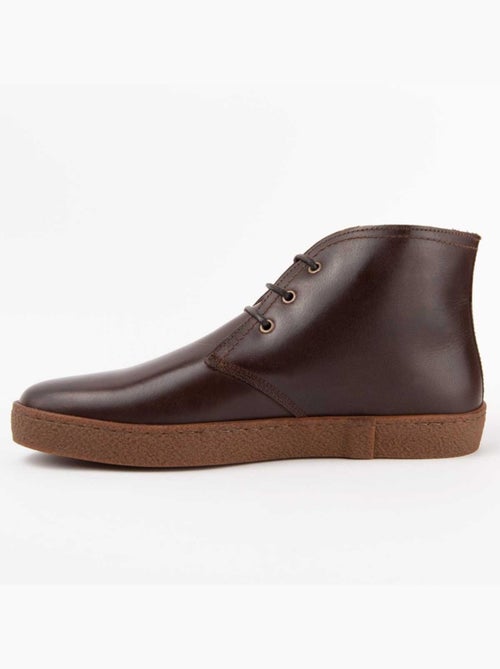 Bota Couro Natural Purapiel - Kiabi