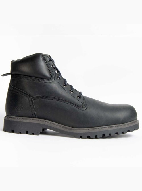 Bota Couro Natural Purapiel - Kiabi Bota Couro Natural Purapiel - Kiabi