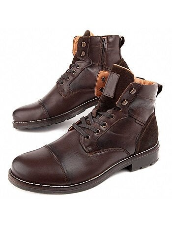 Bota Couro Natural Purapiel