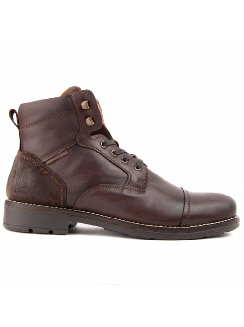Bota Couro Natural Purapiel - Kiabi Bota Couro Natural Purapiel - Kiabi