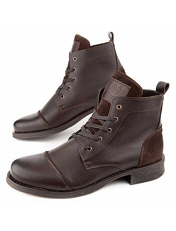 Bota Couro Natural Purapiel