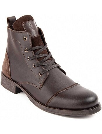 Bota Couro Natural Purapiel