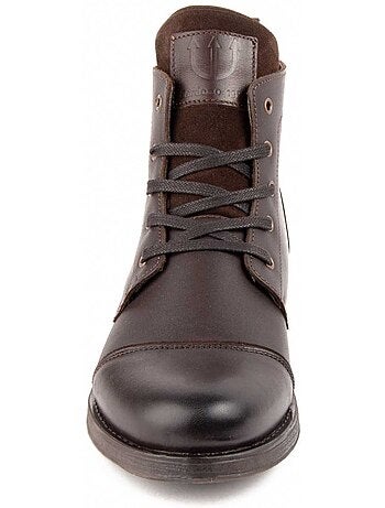 Bota Couro Natural Purapiel