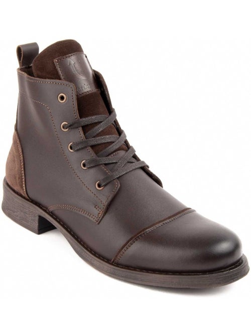 Bota Couro Natural Purapiel - Kiabi Bota Couro Natural Purapiel - Kiabi
