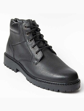 Bota Couro Natural Purapiel