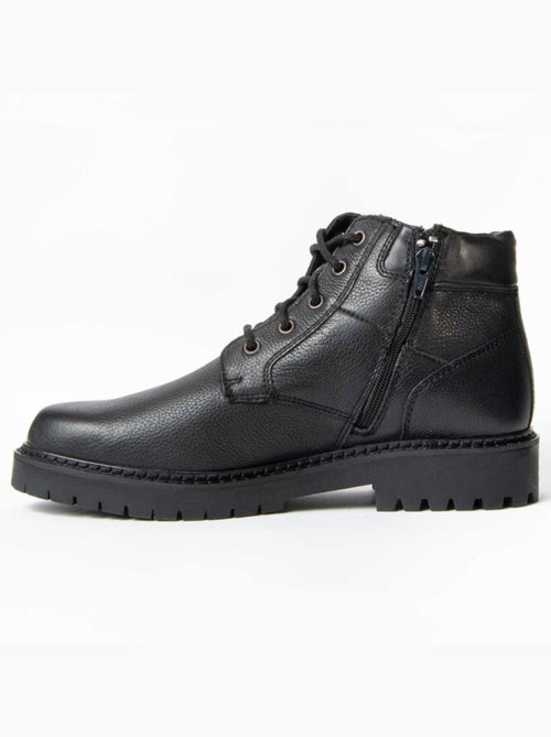 Bota Couro Natural Purapiel - Kiabi Bota Couro Natural Purapiel - Kiabi