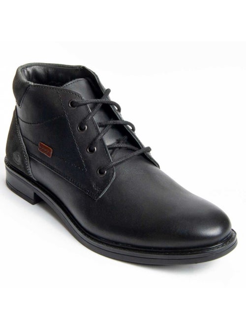 Bota Couro Natural Purapiel - Kiabi Bota Couro Natural Purapiel - Kiabi