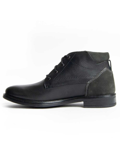 Bota Couro Natural Purapiel - Kiabi Bota Couro Natural Purapiel - Kiabi