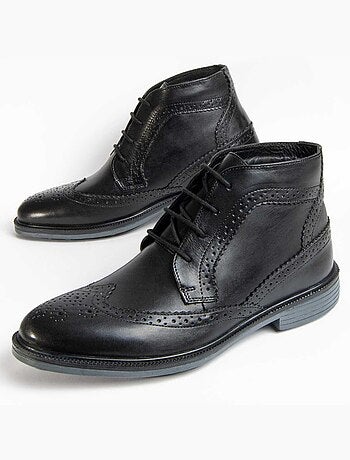 Bota Couro Natural Purapiel