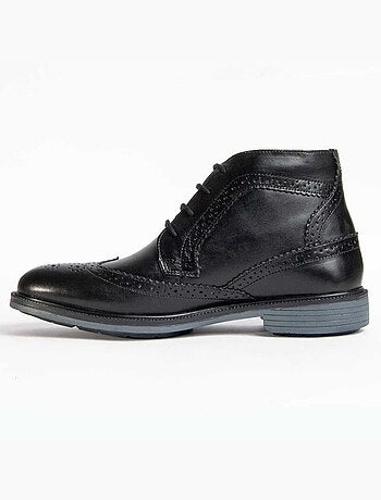 Bota Couro Natural Purapiel