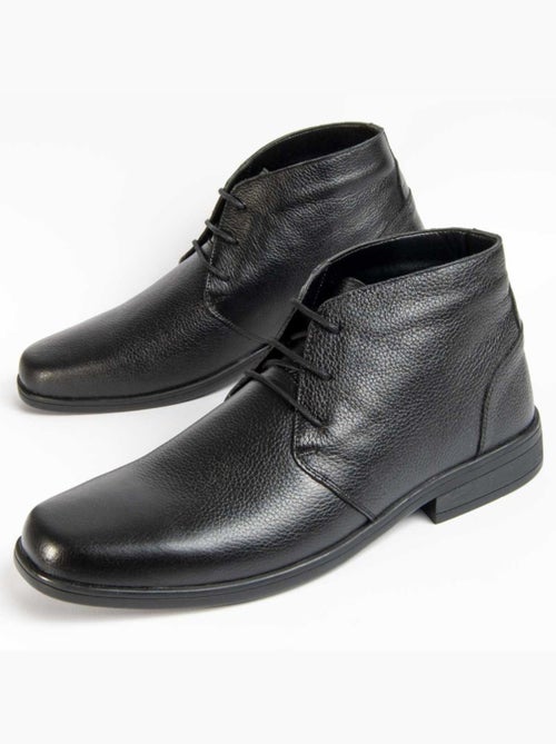 Bota Couro Natural Purapiel - Kiabi