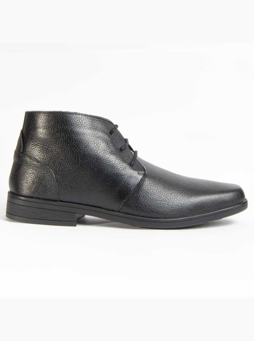 Bota Couro Natural Purapiel - Kiabi